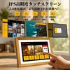 Новый выпуск KODAK: Перезаряжаемая Wi-Fi цифровая фоторамка, 10 дюймов, 32 ГБ встроенной памяти, Обмен в реальном времени, Совместимость с SD/USB, Натуральное дерево, Сенсорный