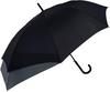 Nakatani Long Umbrella with Jump Back Long 65cm Men's Guard, Black, Windproof, Back,
