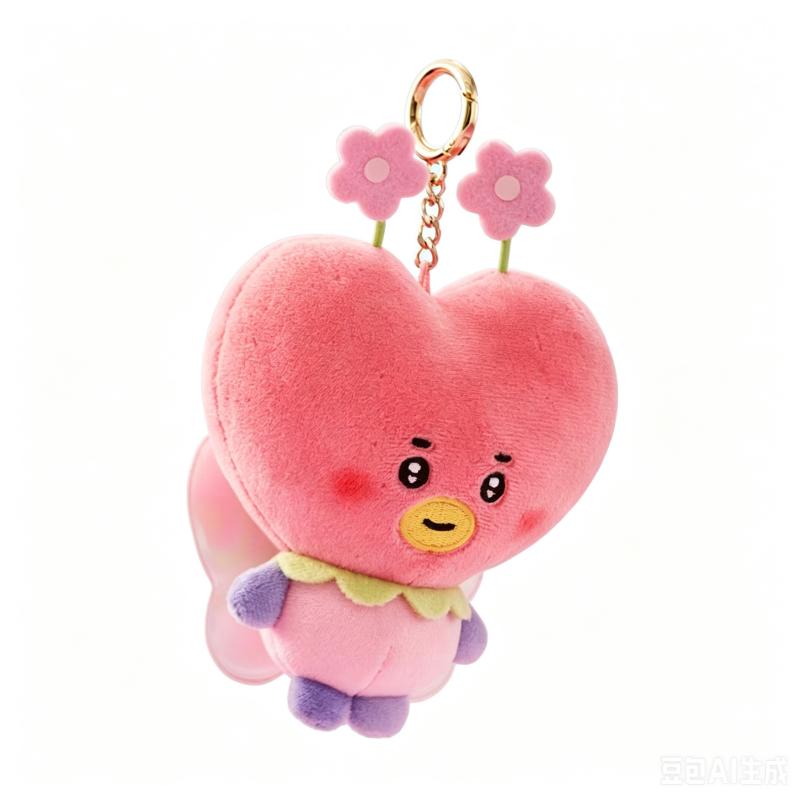 Новый брелок Tata Koya Shooky Chimmy Высокая цветопередача Мультяшная кукла Версия Q Форма куклы Креативный брелок для школьной сумки Автомобильный подвес