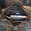 15,6" Мужская сумка-портфель Мужская сумка Натуральная кожа Портфели Мужская деловая сумка для ноутбука Компьютерные сумки для мужчин Рабочая сумка-тоут