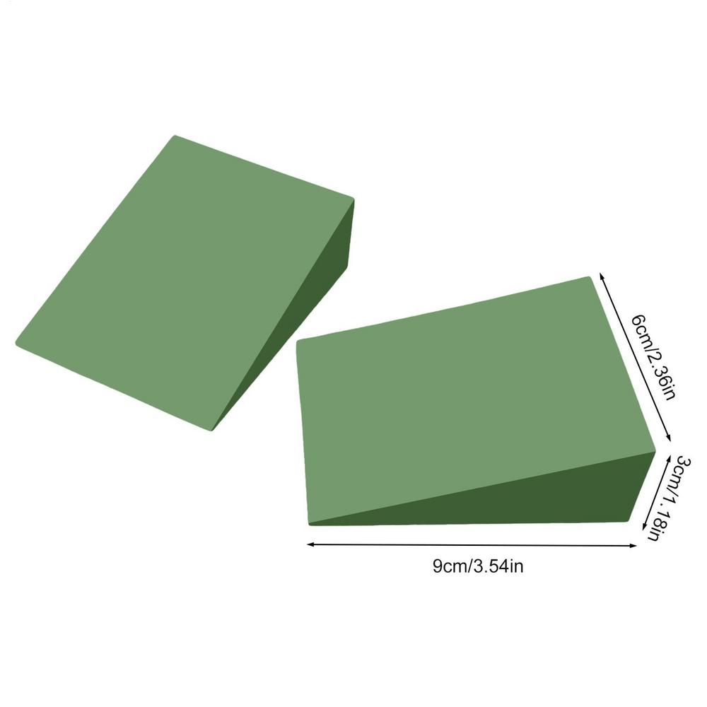 1 пара клиньев для йоги из пенопласта ЭВА, клинья для йоги для растяжки, наклонные доски для упражнений, блок для йоги, клин для пилатеса, приседания, фитнес-аксессуары
