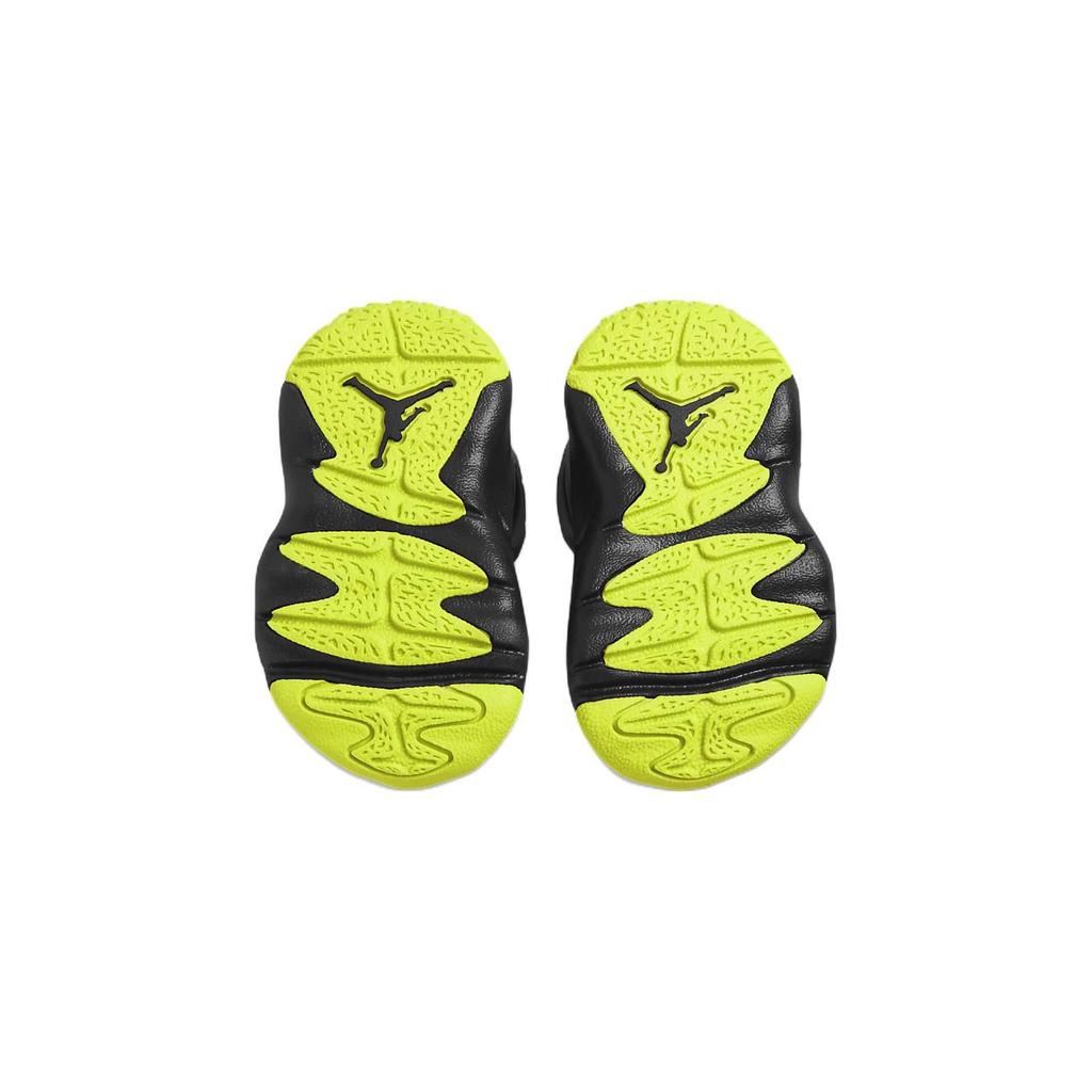 Резиновые сапоги Air Jordan Drip 23 TD Черный Атомно-зеленый Детские кроссовки CT5799-001