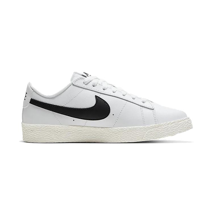 Nike Кроссовки Blazer Low Белый Черный GS CZ7106-101