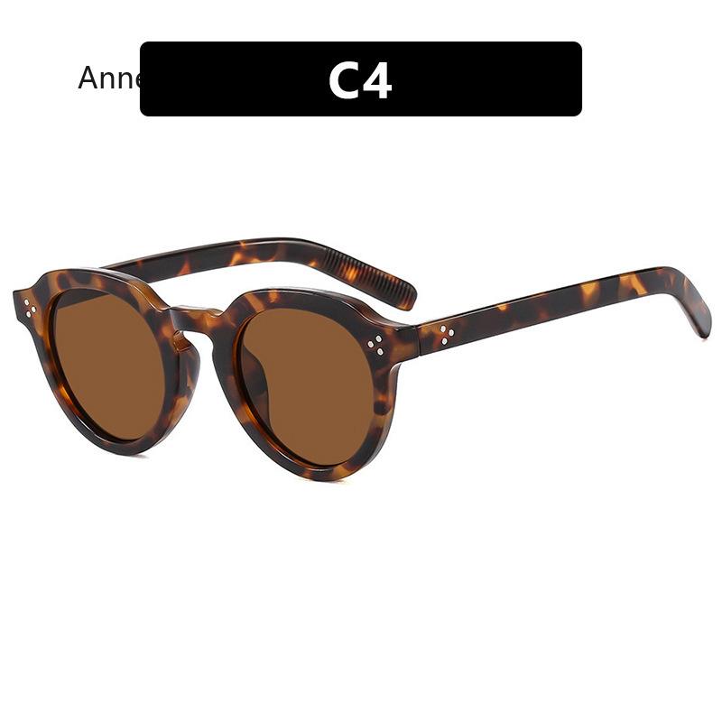 High Quality Acetate Sunglasses For Men Women Oval Round Eyeglasses Frames Japanese Style Designer Driving Travel Glasses UV400