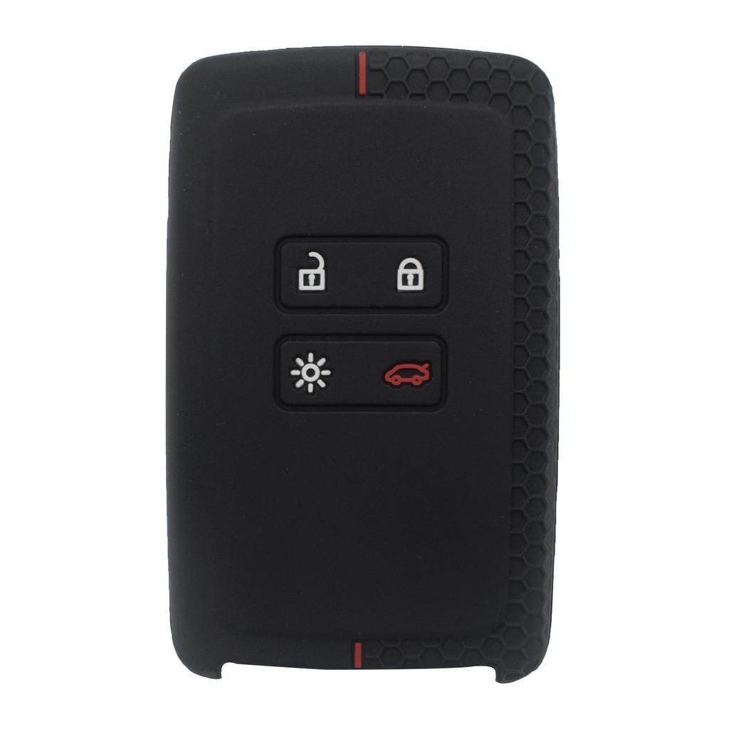Силиконовый чехол для автомобильного ключа, чехол-брелок для Renault Koleos Kadjar Captur Talisman Espace Clio Megane, 4 кнопки, набор смарт-ключей