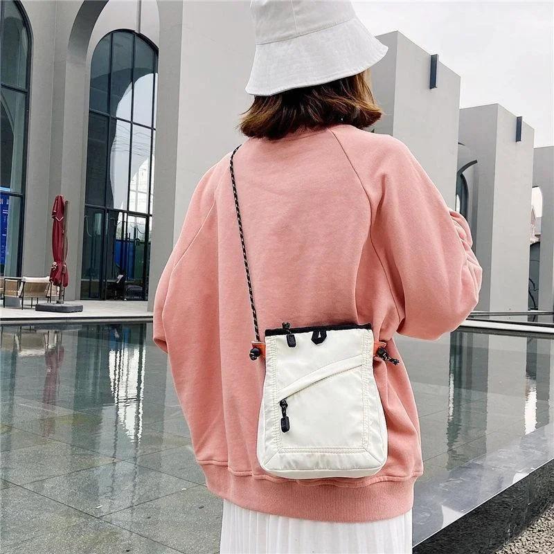 NEW Fashion Small Square Messenger Bag Mini Waterproof Travel Casual Shoulder Men Women Mobile Phone Crossbody Bag