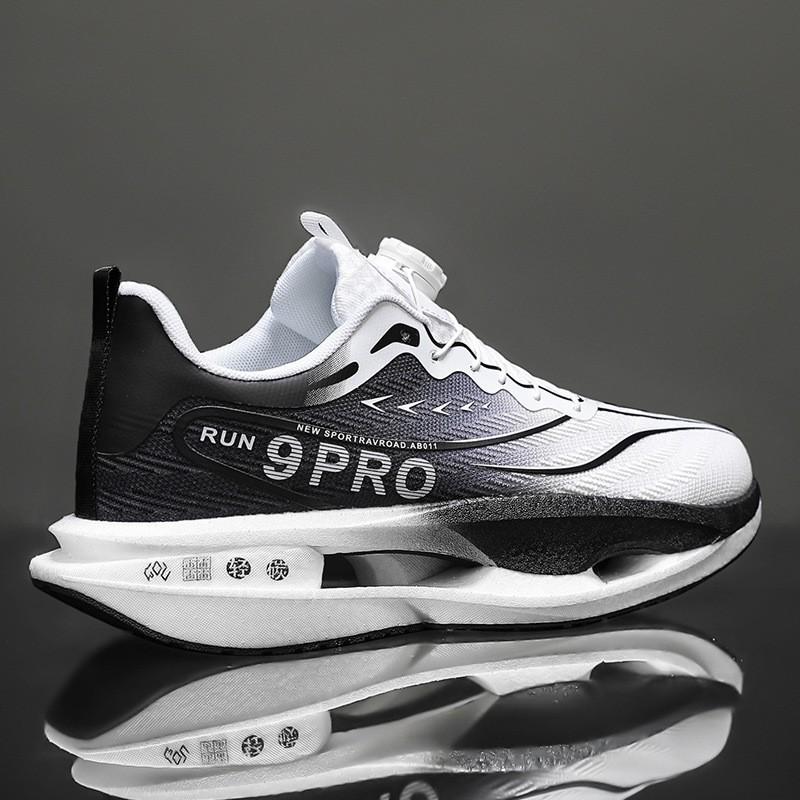 Youth style shoes Lightweight Breathable Running Shoes Boys Low-Cut Training Sneakers With Carbon Plate Support