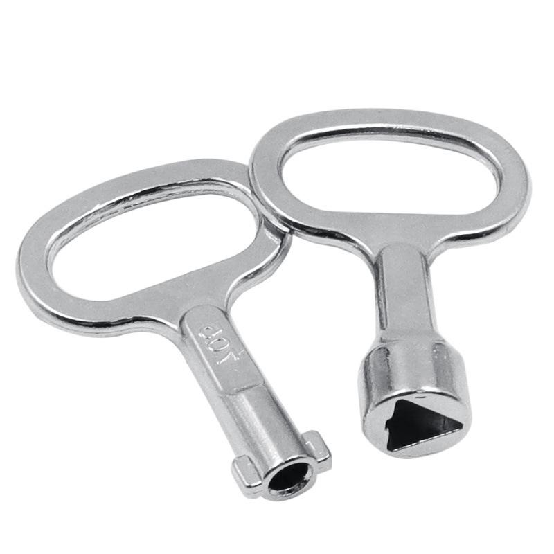 Торцевой ключ Универсальный треугольный ключ для электрических шкафов Многофункциональный гаечный ключ Замок панели Ключ от двери метрополитена Лифта