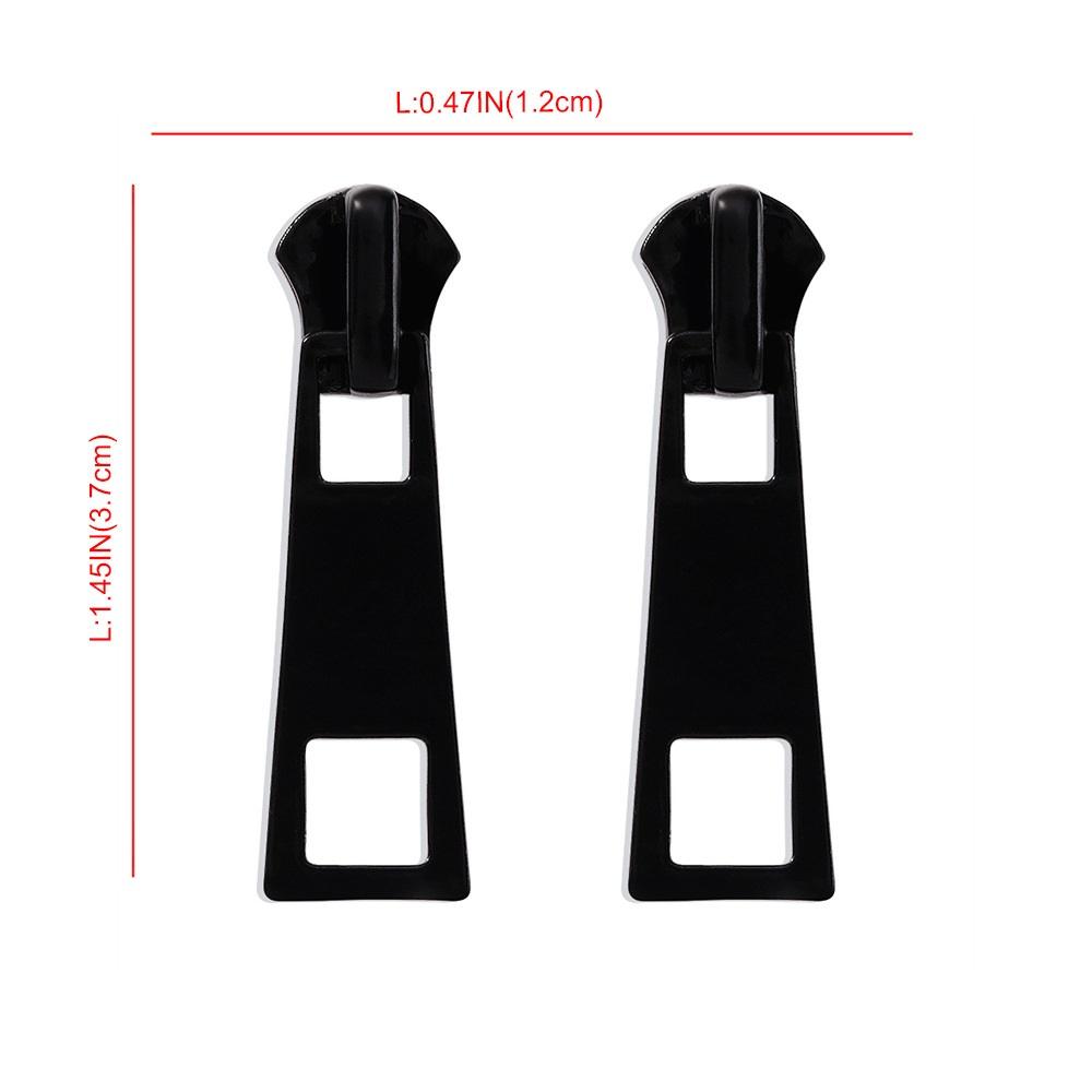 Индивидуальные серьги-гвоздики на молнии, модные украшения для женщин, необычные серьги 2024, геометрическое кольцо для ушей в стиле поп, хип-хоп, украшения для пирсинга