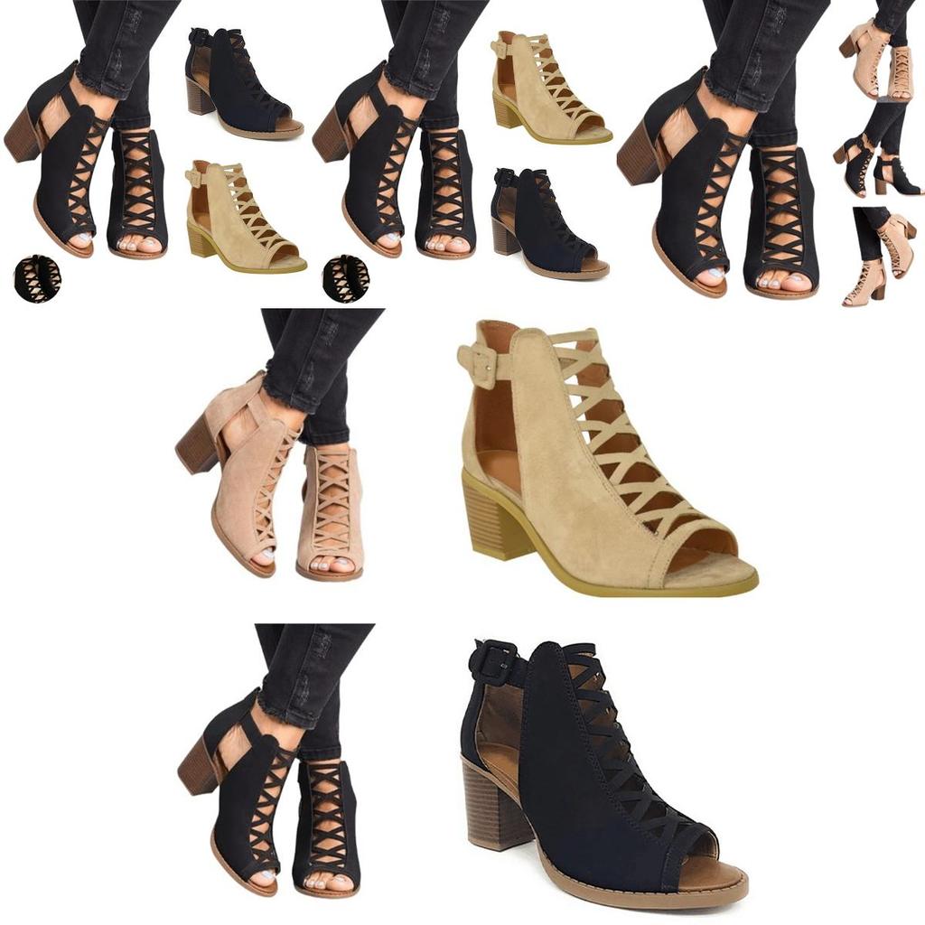 Stylish Roman Style Wedge Sandals With Hollow Out Design For Women