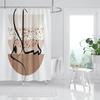 Waterproof Fabric Shower Curtains Bathroom Curtain Accessories 180x200 Bath Curtain for Shower 240*200 Nordic Boho Decoration