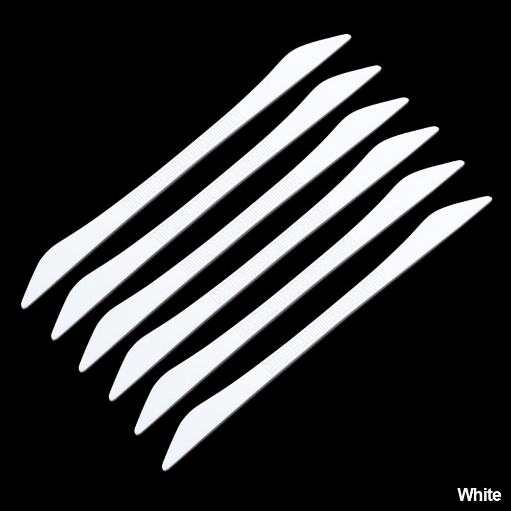 6 шт. набор, универсальная защита от царапин, защита бампера, защита края двери автомобиля, защитная наклейка для зеркала заднего вида, защитная наклейка