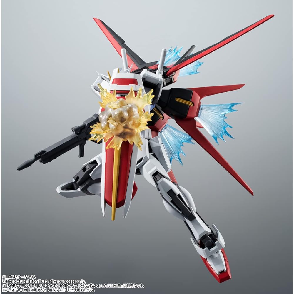 TAMASHII NATIONS ROBOT Spirits AQM/E-X01 Strike Freedom и Набор Эффектных Деталей 150 мм ПВХ АБС Фигурка