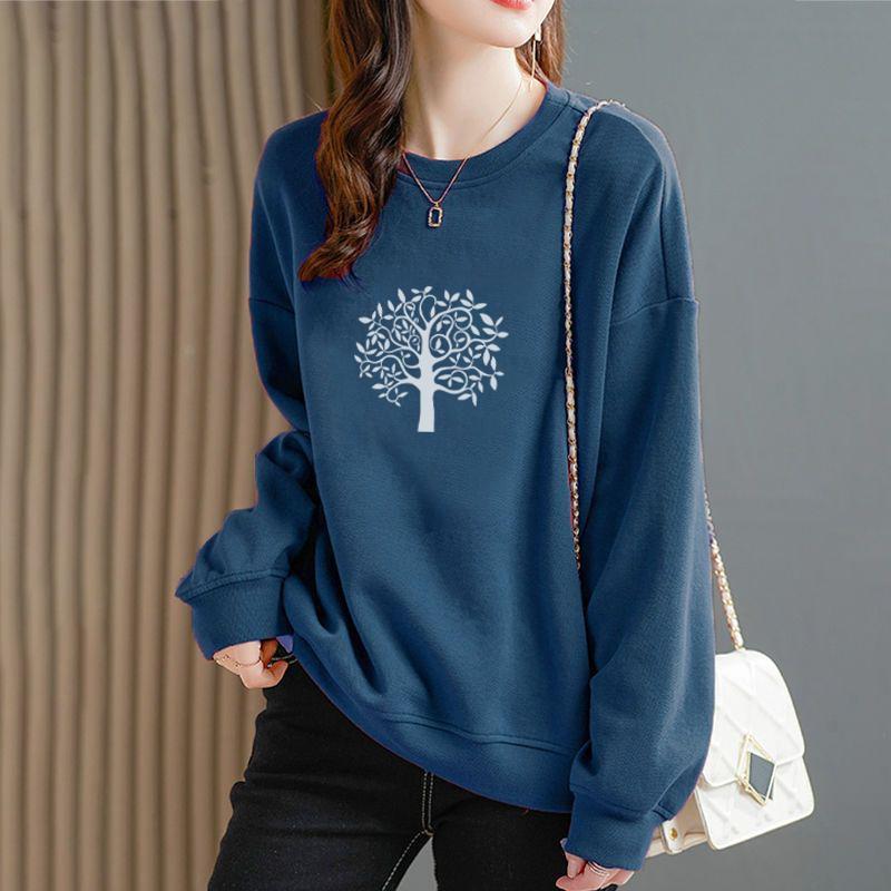 Весенне-осенний женский пуловер, толстовка с теплым низом и верхом, свободная толстовка с капюшоном для женщин