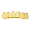 European & American Gold-Plated Hip-Hop Grillz: Glossy Tooth Accessories