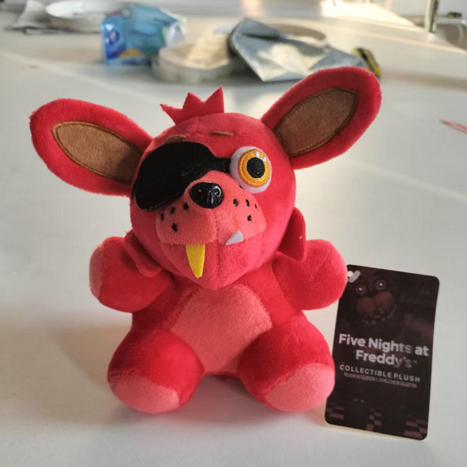 Five Night At Freddy Fnaf, милые плюшевые игрушки, игровая кукла, 18 см, медведь Бонни, Фокси, мультяшные мягкие куклы, игрушки Фредди для детей, подарки