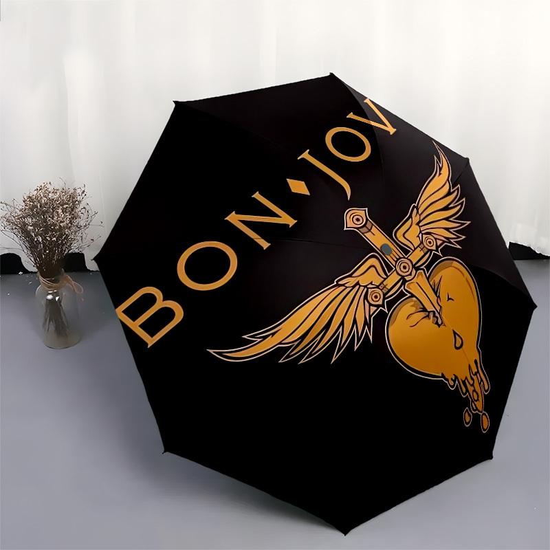 1pc Bon Jovi Heart with Wings Suitable for All Seasons UmbrellaFP165