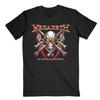 Унисекс Взрослая футболка Megadeth 'Killing Is My Business' с принтом на спине