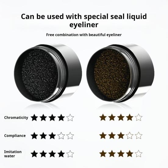 Lower Lash Stamp Eyelash Stamp Set 2-in-1 Waterproof Sweatproof Eyeliner Quick Eye Makeup Tool Long-lasting Lower Lash Stamp for Beginners