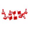 10X Mini Plastictraffic Cones Sport Training Roadblock Mini Traffic Signs