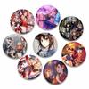 32/44/58mm Tinplate Pin Round Cartoon Funny Snap-in Brooches Backpack Clothes Accessories BanG Dream Badge Hat Decoration