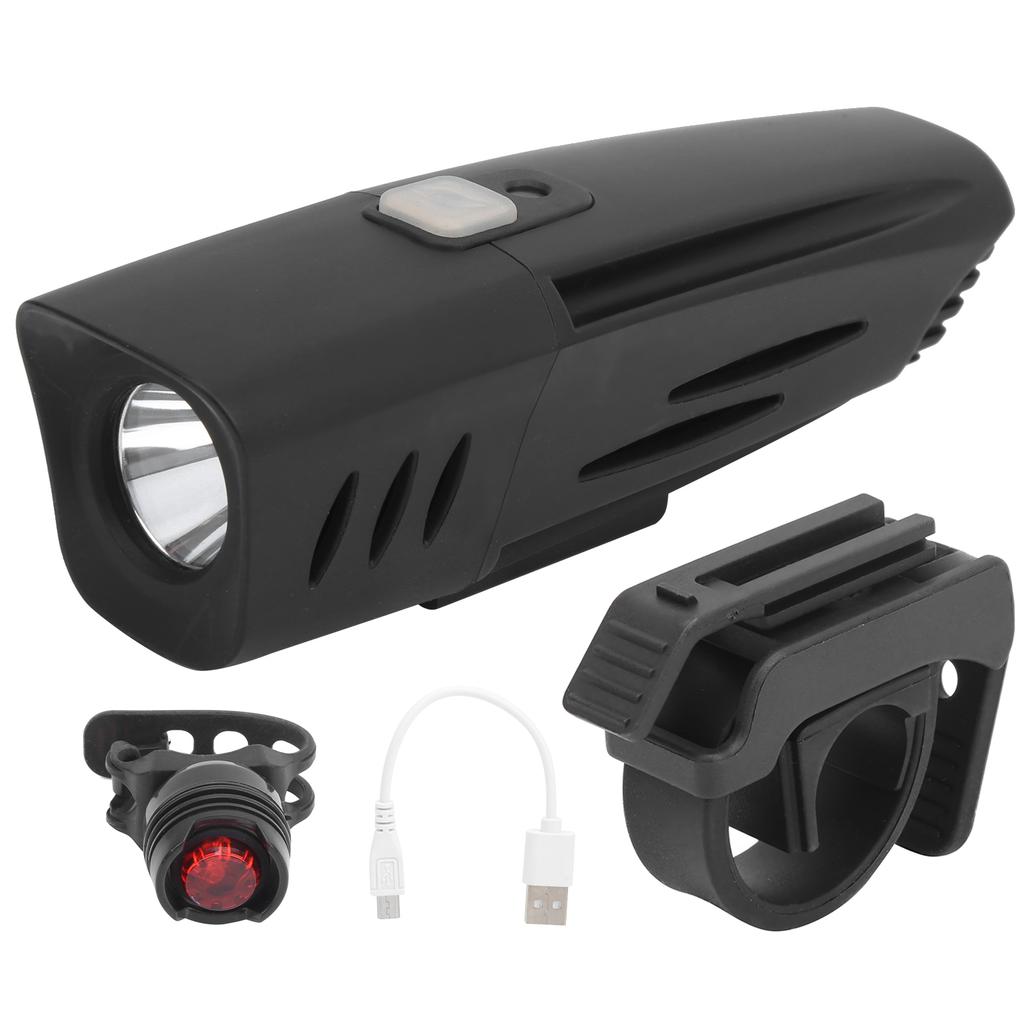 Велосипедный фонарь Велосипедные фары USB зарядка Водонепроницаемый светодиодный велосипедный передний фонарь Задний фонарь