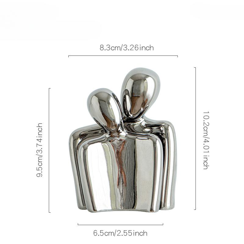 Керамическое украшение ручной работы Свадебный подарок Украшение для пары Керамическое украшение для свадебной комнаты Свадебный подарок на Танабату