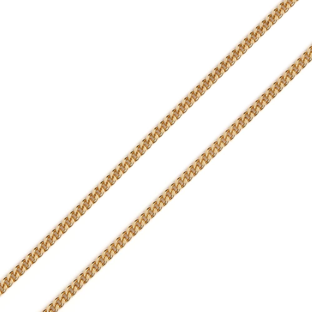Goods 18K Kihei Necklace 2 Sides 5g 50cm Chain [Happy Shop] Men's Women's