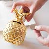 Ананасовый ящик для хранения Керамические украшения Копилка Украшения Ремесла Украшения для дома Аксессуары Модель резервуара для хранения Мебель