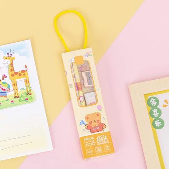 Набор ластиков для карандашей, полезные, изысканные, легкие, 5-в-1, канцелярские принадлежности для школьников, школьные принадлежности