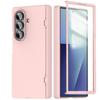 Case for Samsung Z Fold 7 6 Spring hinge housing membrane integrated transparent full coverage shockproof protective case tough