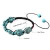 Bohemian Style Jewelry Turtle Fish Bear Turquoise Pendant Bracelet Beaded Bangle