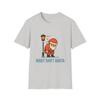 Unisex Softstyle T-Shirt Santa Streetlamp Emotional Urban Christmas Holiday