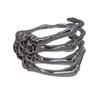 Унисекс модный темный браслет-коготь с изображением черепа и кольцо для волос