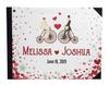 Darling Souvenir Beige Floral Wedding Guest Book Твердый переплет Книга для регистрации гостей Гостевая книга для регистрации гостей - 7 x 9