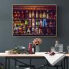 Wine Collections Posters and Prints Canvas Painting Wall Art Pictures for Living Room Guzzle Club Bar Restaurant Home Decor