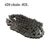 420-82L 88L 96L108L110L chain is suitable for ATV off-road motorcycle modification, universal thick chain 420 reinforced chain r