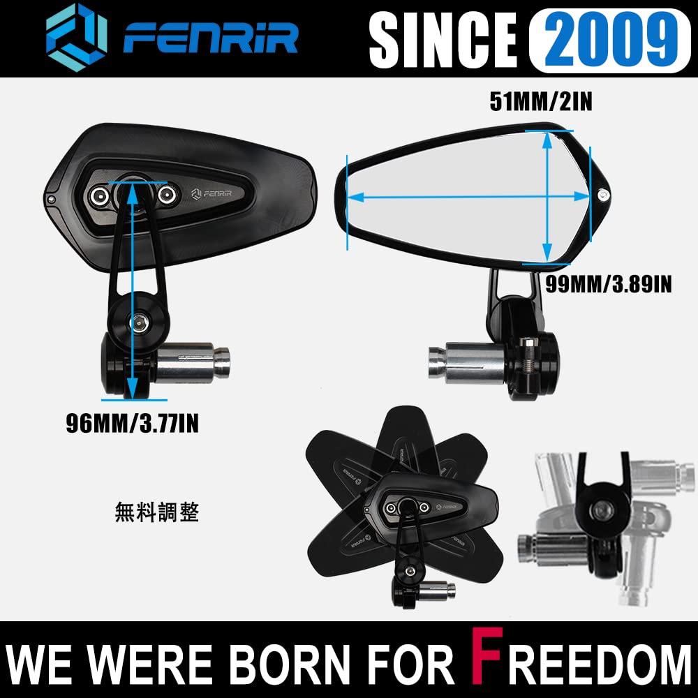 FENRIR Черные мотоциклетные ручки руля Ретро CNC кованый алюминиевый сплав с анодированным порошковым покрытием Складные Широкие R1200 для Мини Стрит Нейкед Спорт Реплика Не Соответствуют