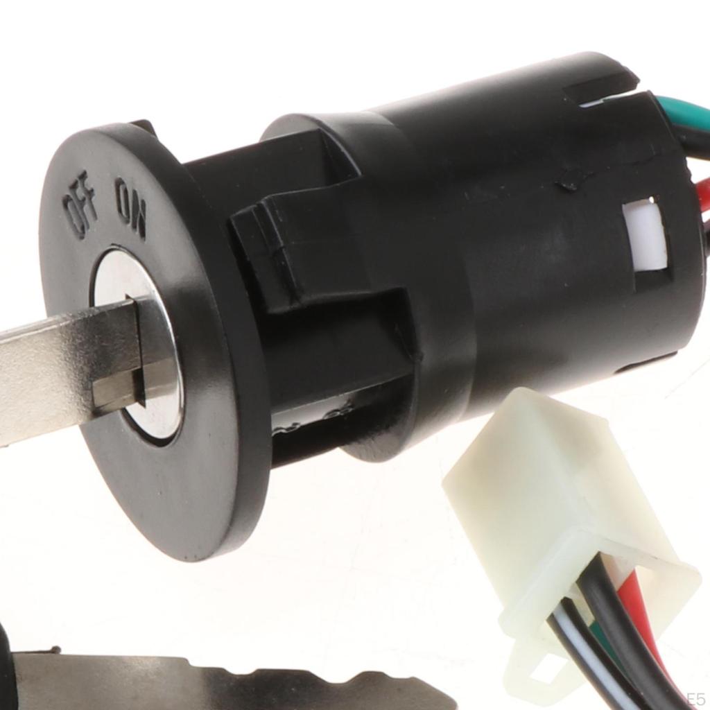 Электровелосипед Блокировка питания на выключателе зажигания Блокировка ключа зажигания