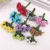 Small Artificial 12pcs Pearl Berry Berries Stamen Diy Wreath Wedding Decor Box