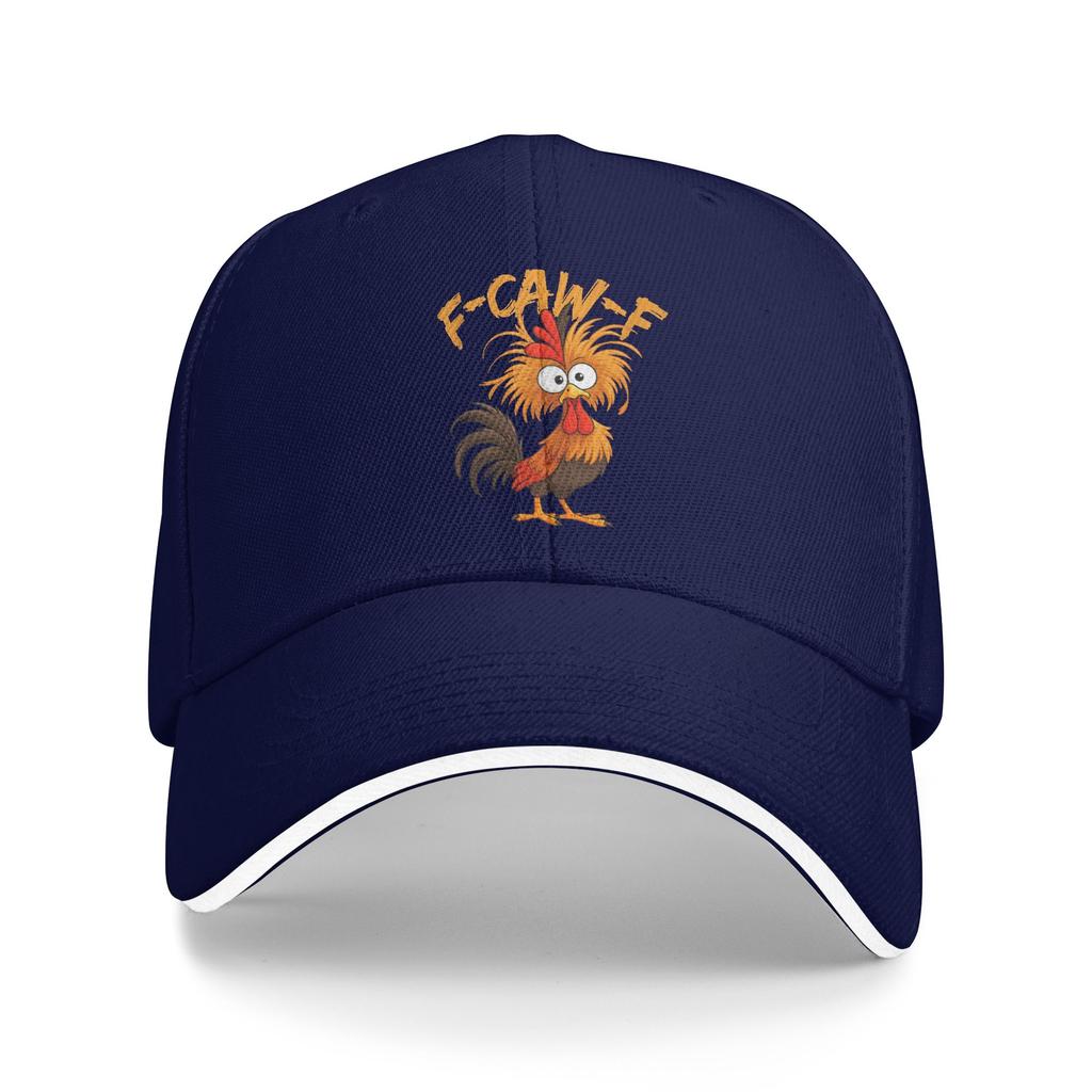 Весенняя повседневная бейсболка F Caw F Петух Смешная птица Fcawf Куриный шептун Fawk Охота Туризм Кепка тракера для женщин