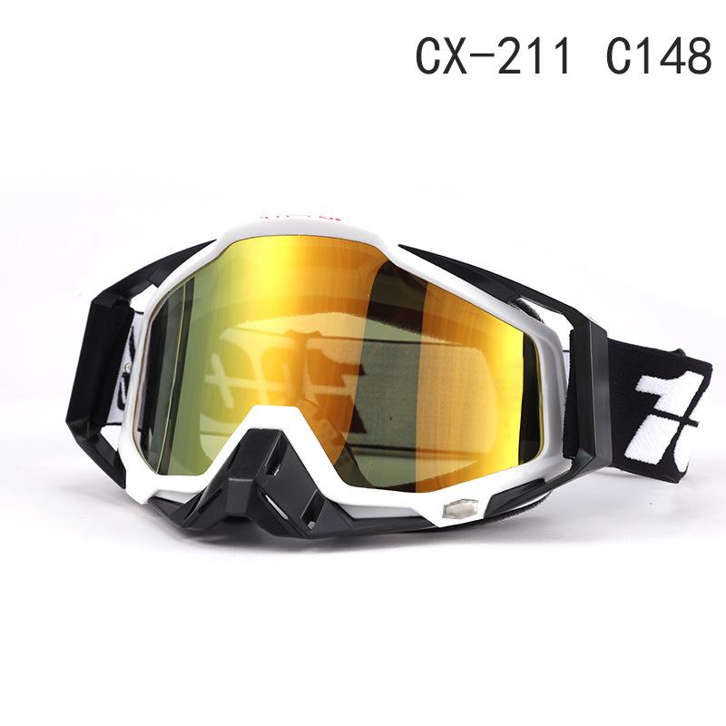 Ветрозащитные мотоциклетные и лыжные очки для использования за границей: 100% Внедорожная езда, катание на природе и защита при скоростном спуске