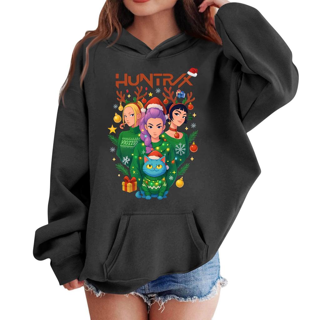 Подростковая толстовка с принтом группы «Ведьмак», повседневное худи