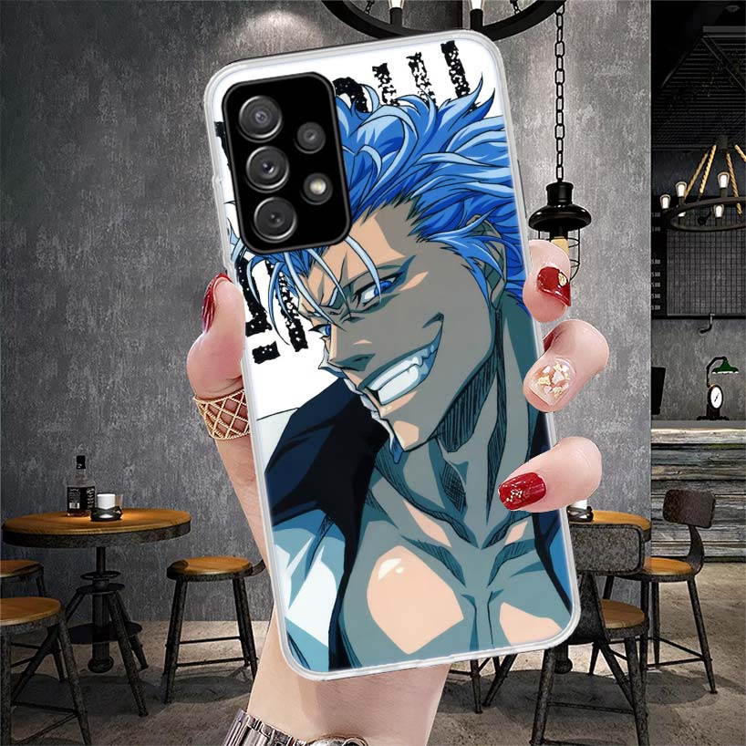 Гримджоу 6 Bleach Мягкий чехол для телефона для Samsung Galaxy A13 A14 A15 A16 A17 A53 A54 A55 A56 A57 A33 A34 A35 A36 A37 A23 A24 A25 A26