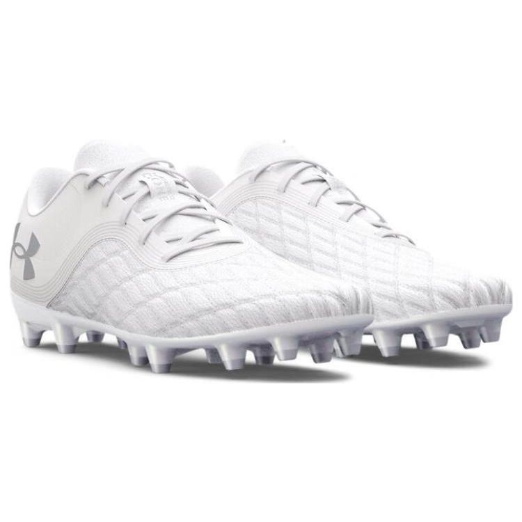 Under Armour Кроссовки Magnetico Pro 3 FG White Metallic Silver Unisex 3027038-100