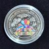 1 Pcs Good Luck And Happiness Medal Collection Coin Lucky Happy Birthday Commemorative Coins