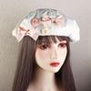 Cotton Octagonal Cap Y2k Painter Hat Sweet Bow Flower Beret  Autumn