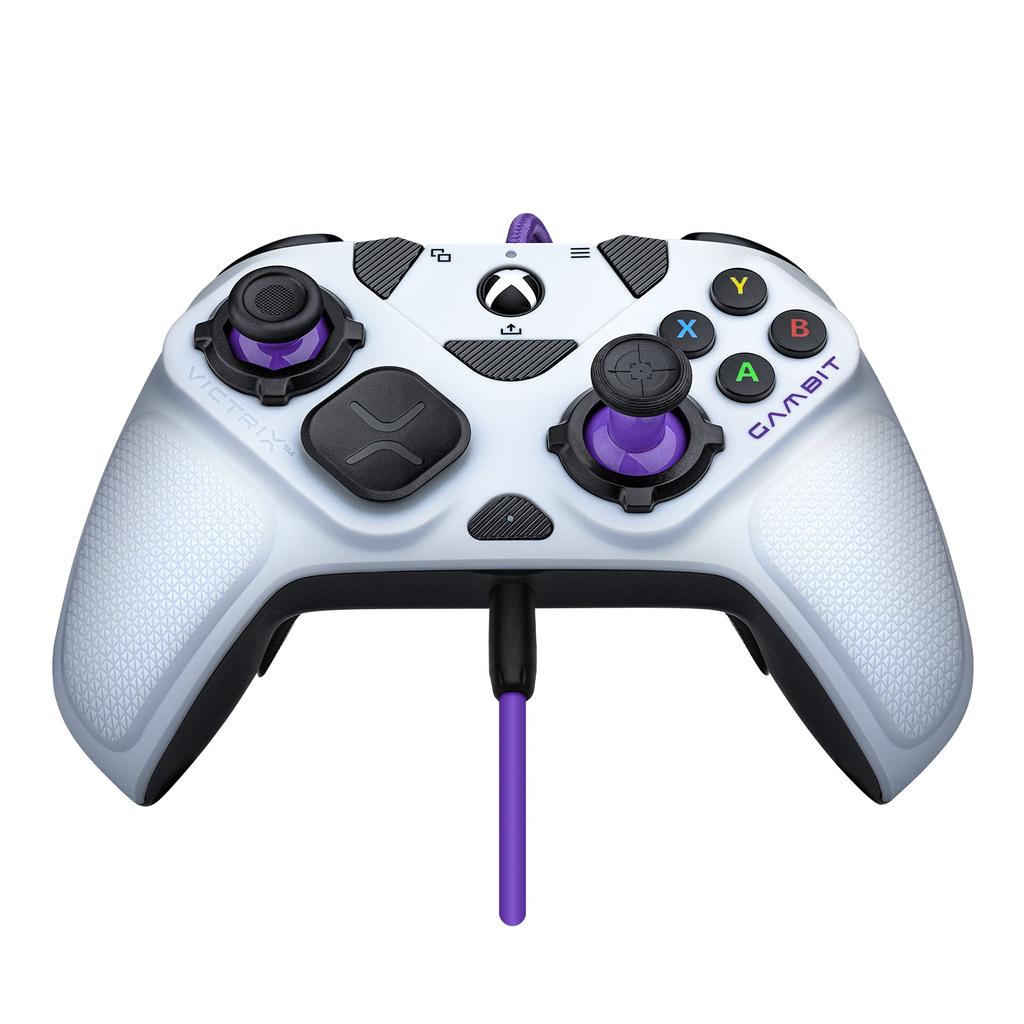 Лицензированный Xbox PDP Victrix Gambit Самый быстрый геймпад для Xbox Белый [Официальный продукт] - Мира - -