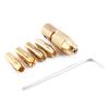 7/12Pcs Brass Collet Micro Drill Self-Tightening Drill Bit Tool Adapt 2-5Mm Bit