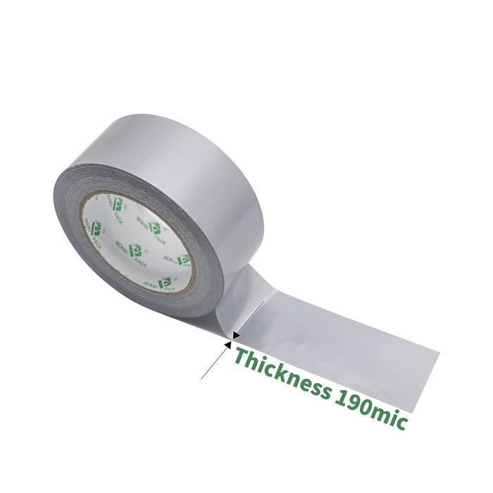 Ruban Adhésif - SSS - BOMEI PACK Unil - Toilé Gris - 50 mm x 50 m - Heavy Duty